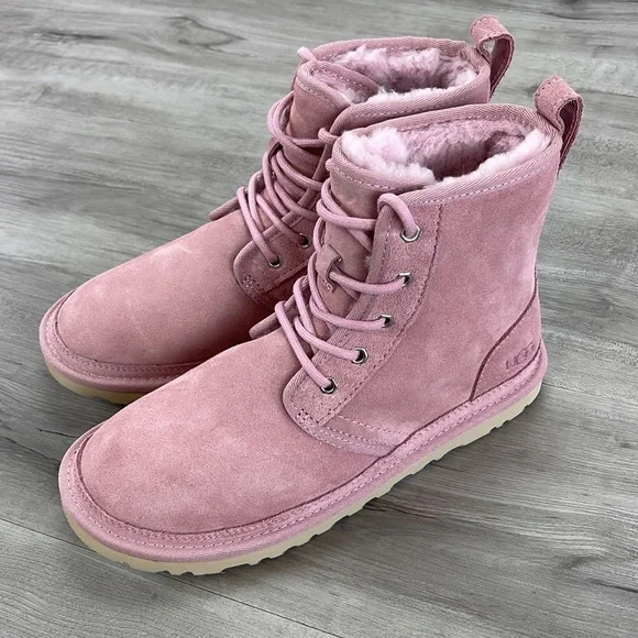 🌿UGG🌿 W NEUMEL HIGH SHOE LACE PINK BOOT - Picture 13 of 16